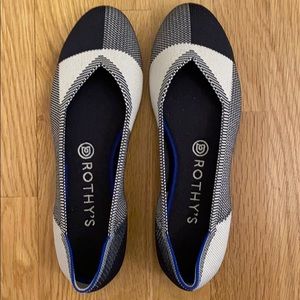 Rothy’s Captoe Black Flat